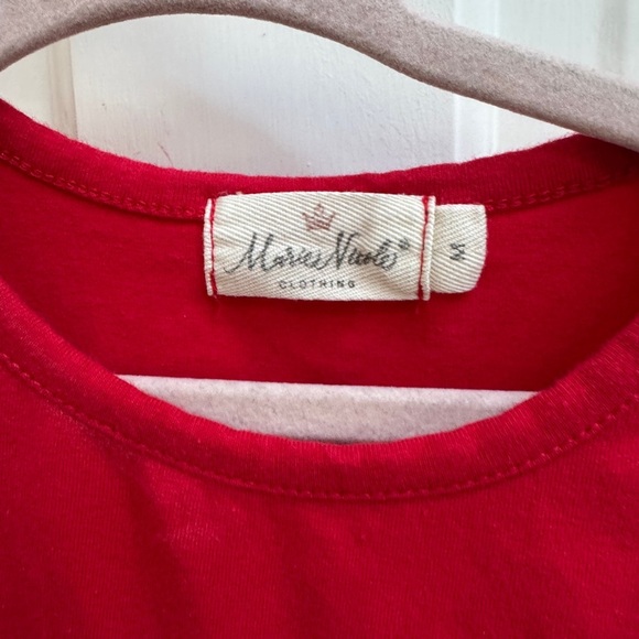 Marie Nicole 3T Girls Formal Short Sleeve Valentine’s Day Dress with Sequins - Picture 5 of 6